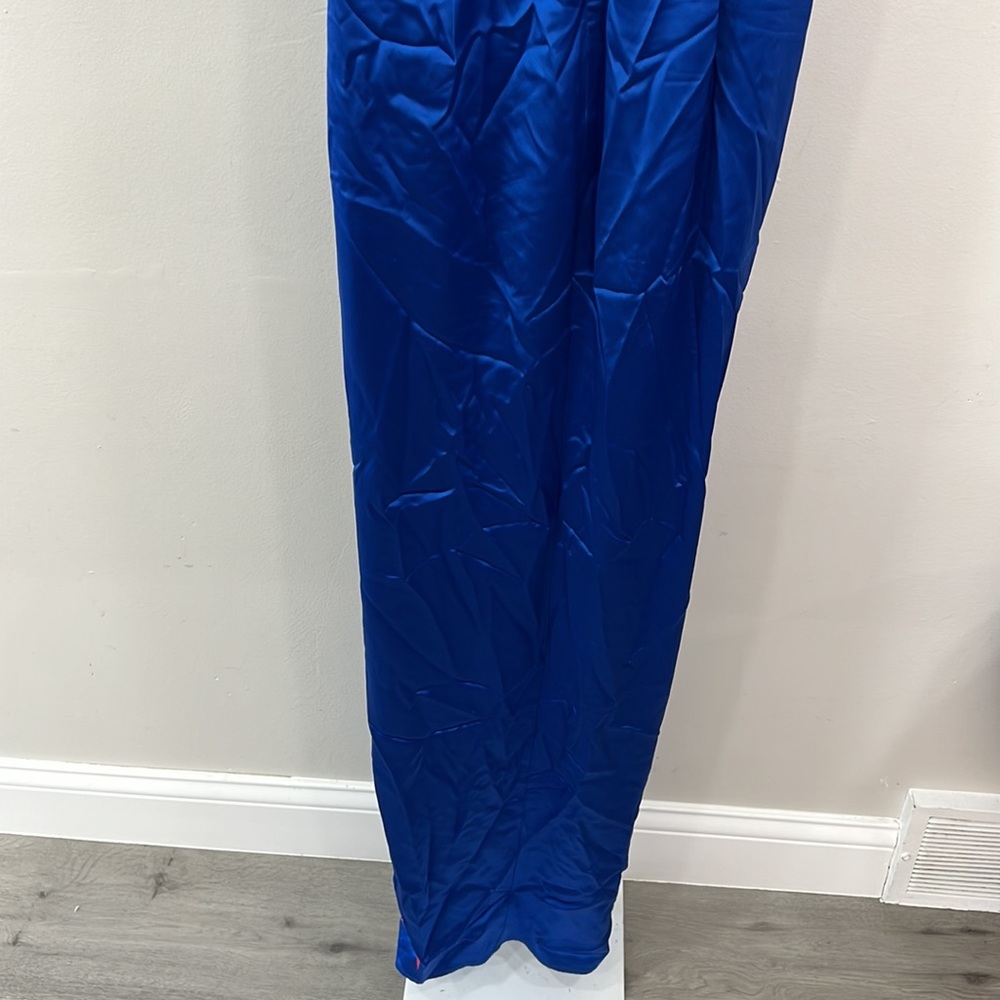 SAU LEE Preston Dress one shoulder blue - Picture 10 of 13